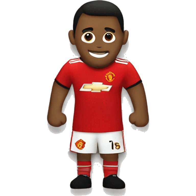 Manchester United logo emoji emoji