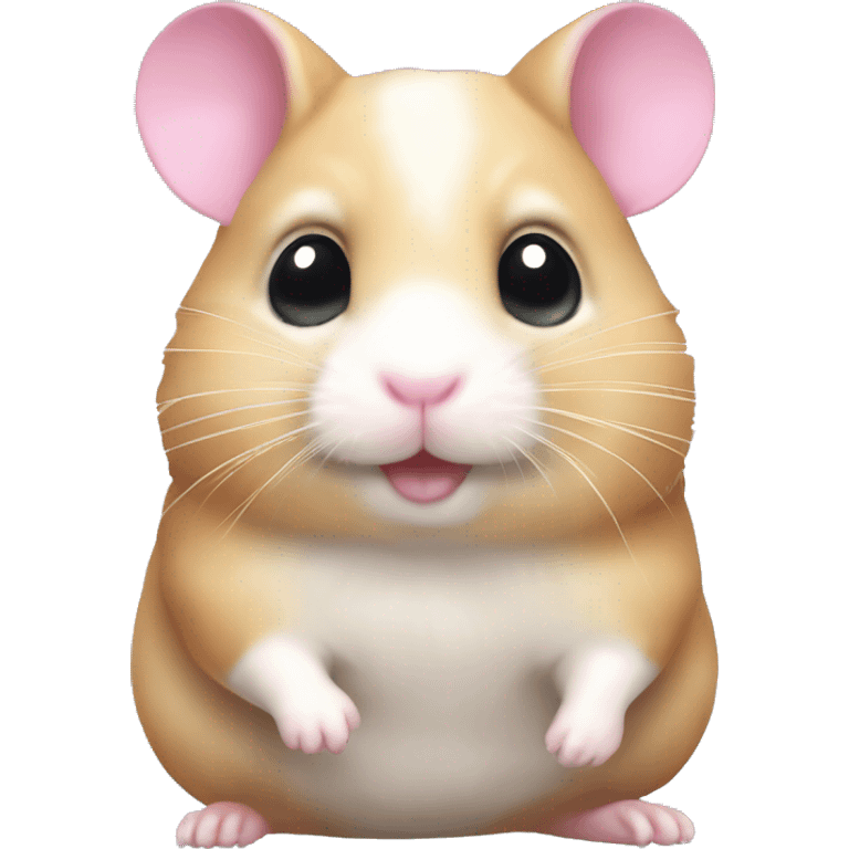 pink hamster chinchilla emoji