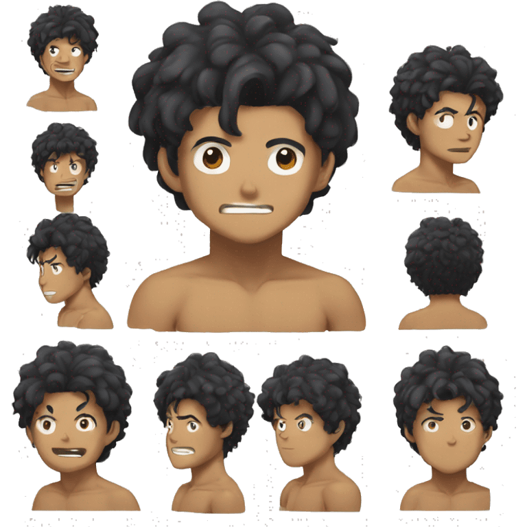 BAKI HANMA ANIME emoji