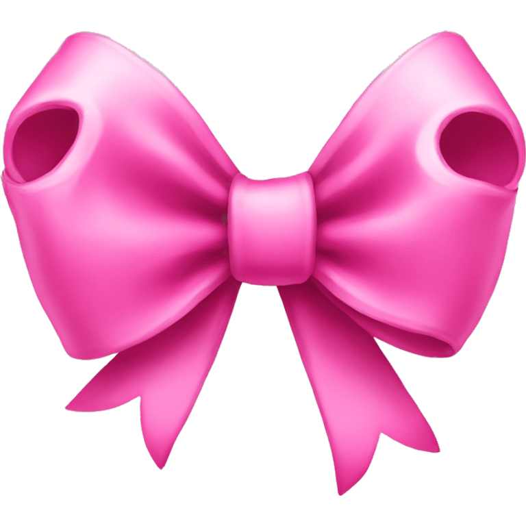 pink bow emoji