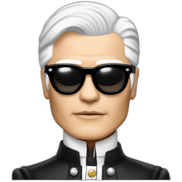 karl lagerfeld emoji