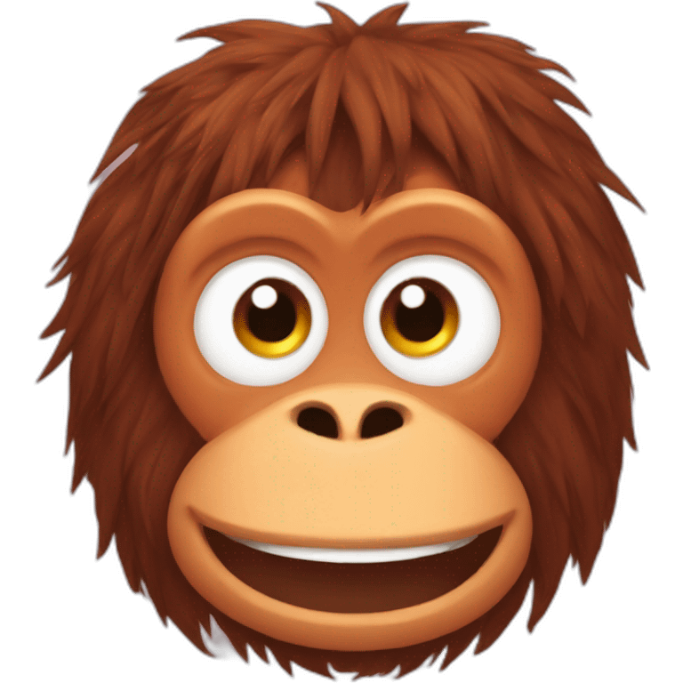 Harry styles as orangutan emoji