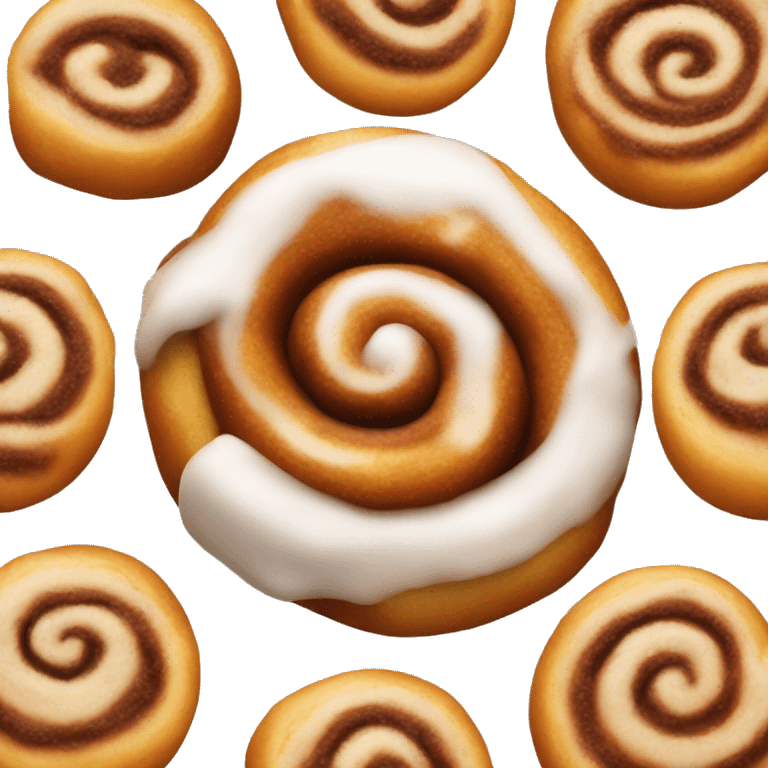 Cinnamon bun emoji