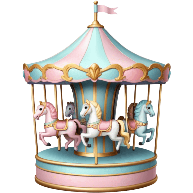 Pastel carousel  emoji