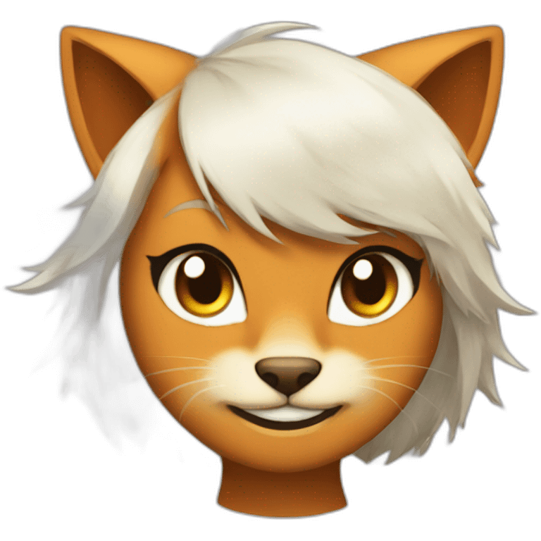 Buffed Catgirl Firefox emoji