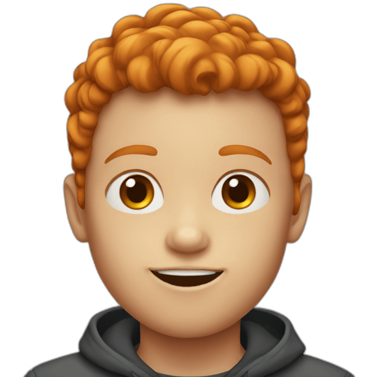 Ginger kid emoji