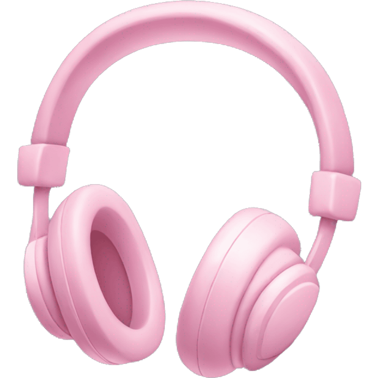 Baby pink headphones  emoji