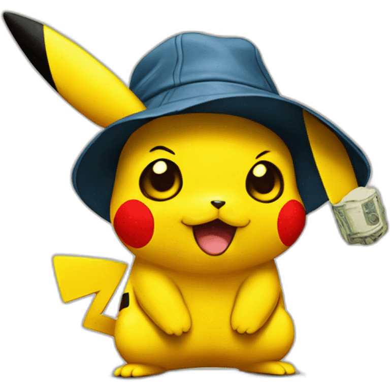 drug dealer pikachu emoji