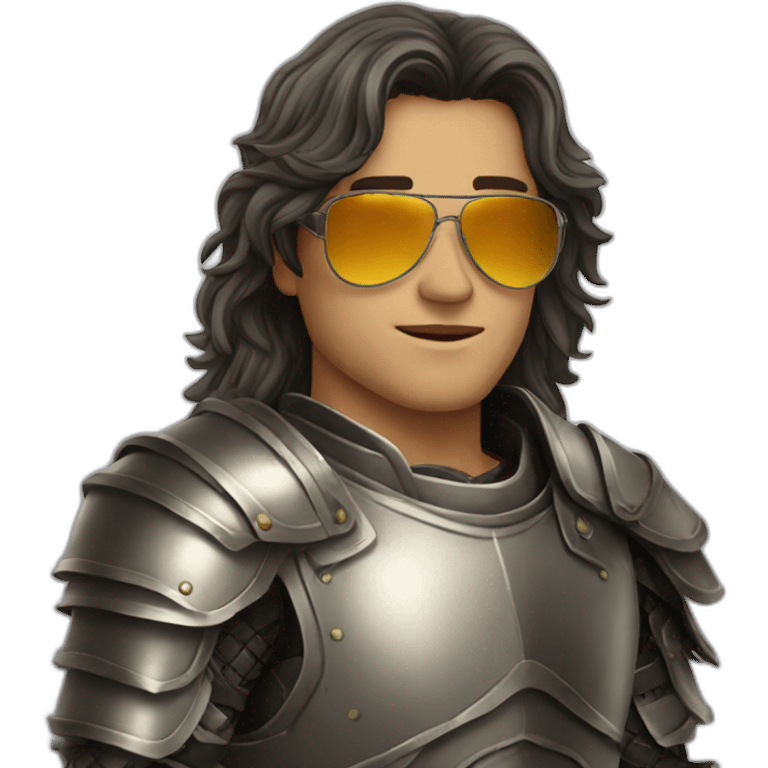 Armor - Sunglasses - Long Hair - Men emoji