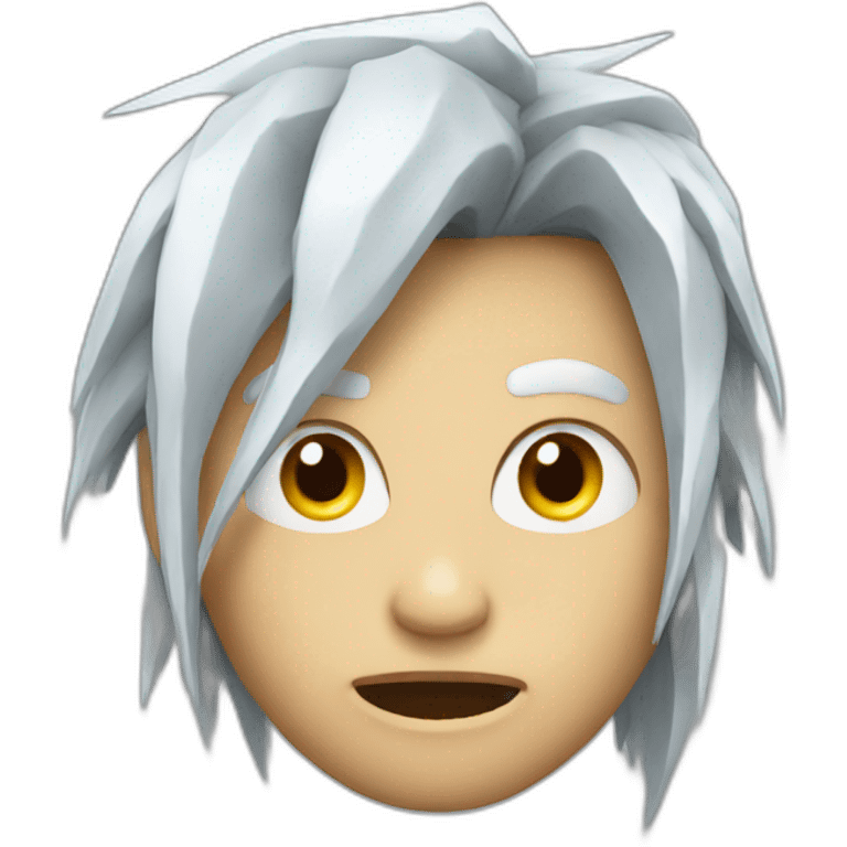 lightning face emoji