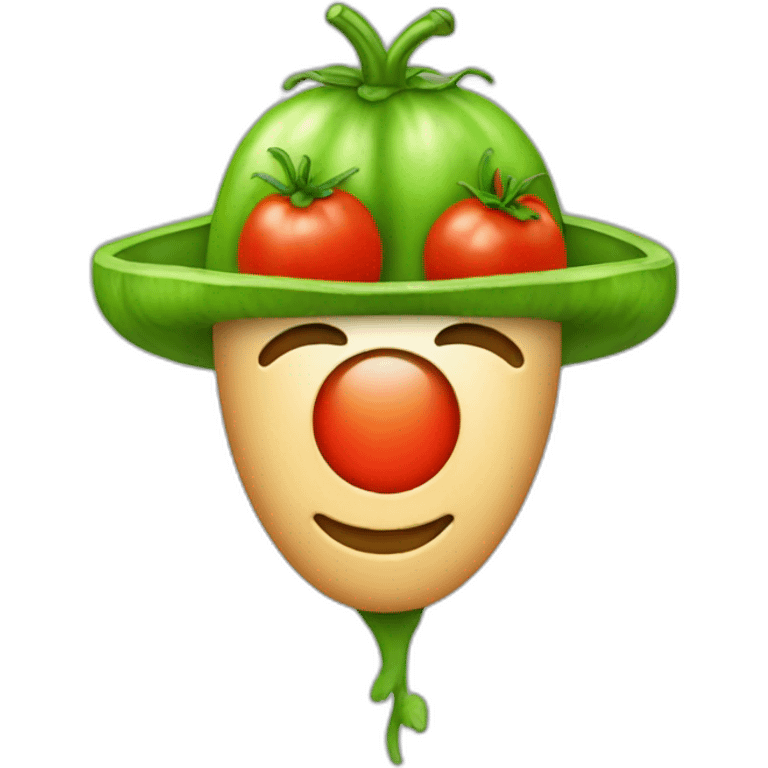 tomato hat emoji