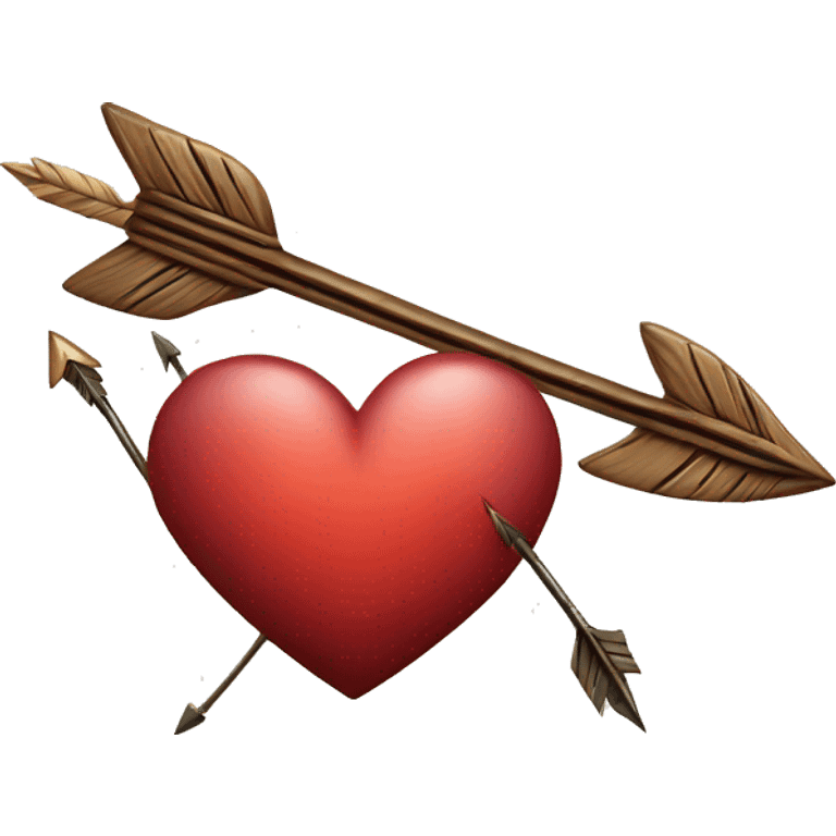 Heart and arrow tattoo emoji