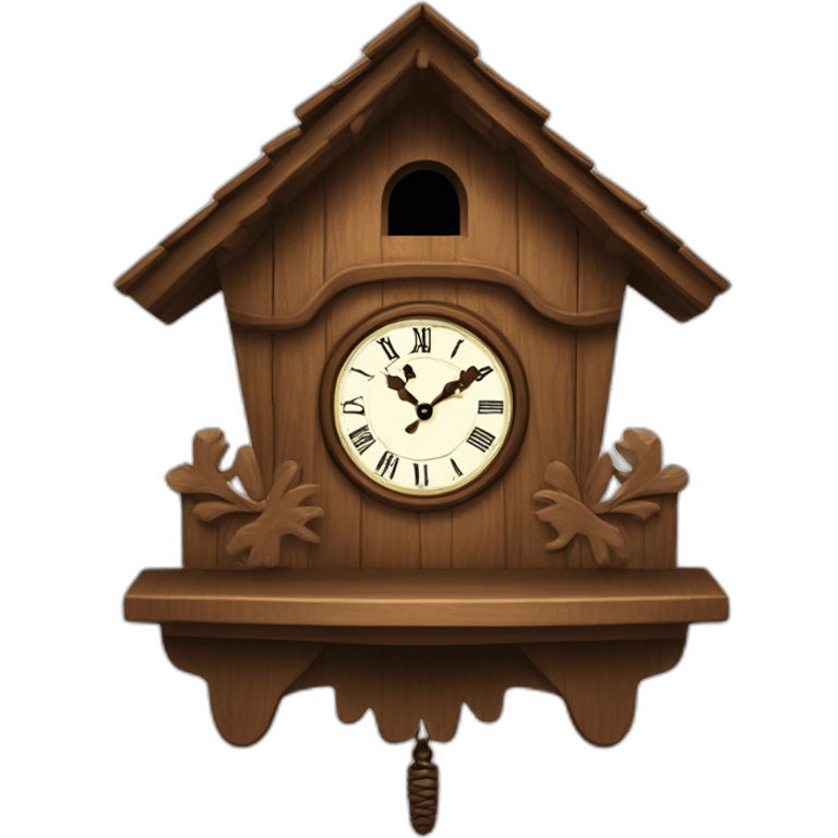 Cuckoo clock emoji