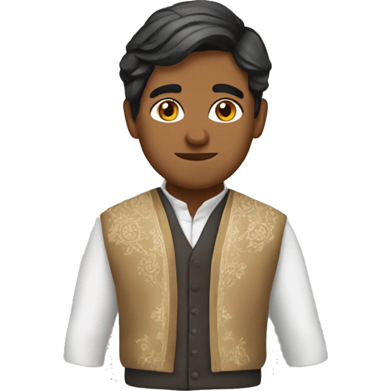 South Asian attire emoji