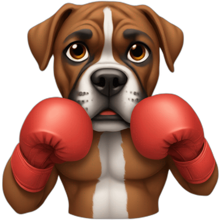 boxer  emoji