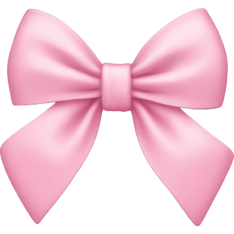 Light pink bow emoji