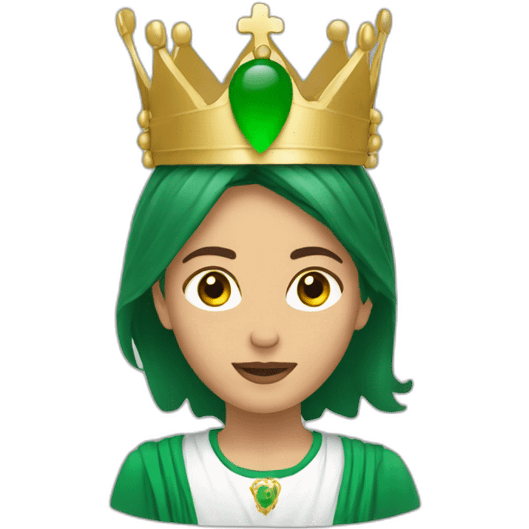 Algerie avec couronne emoji