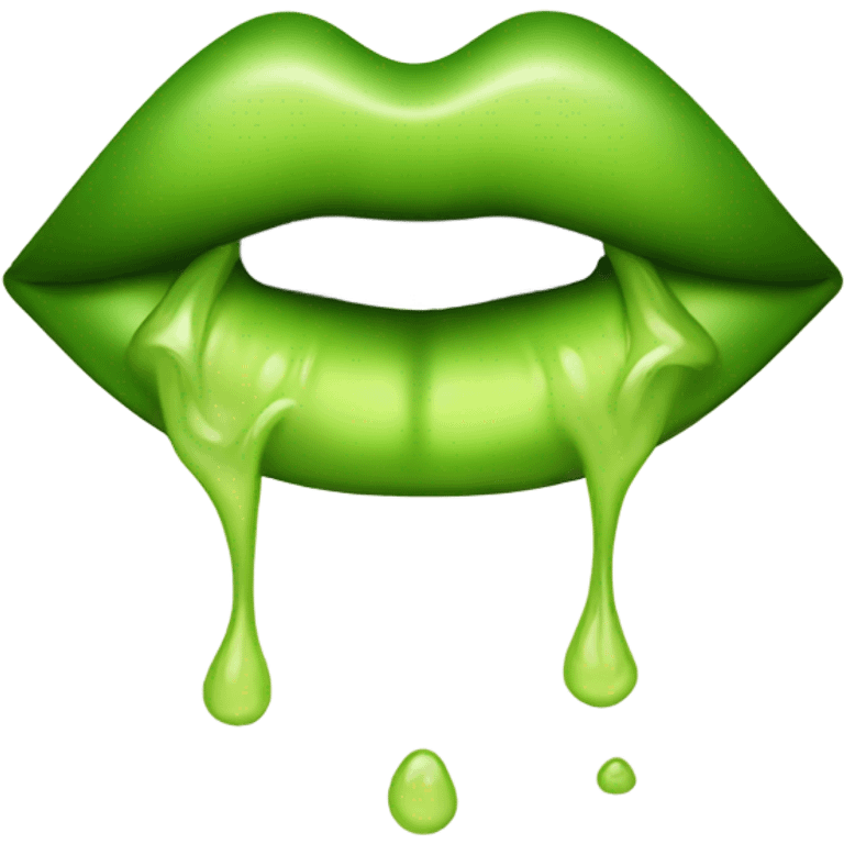 Lime Lips emoji