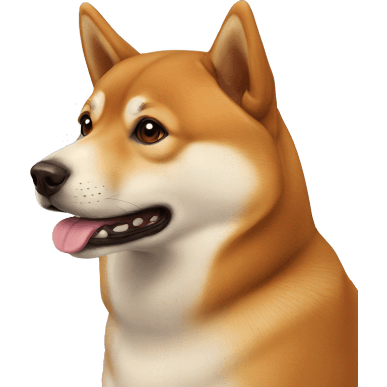 Brown Shiba Inu emoji