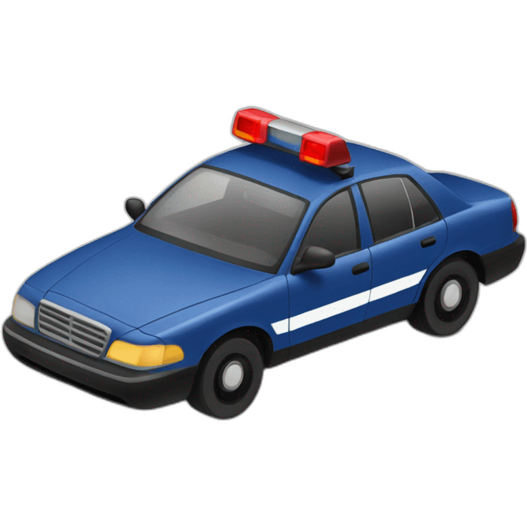 Voiture de police  emoji