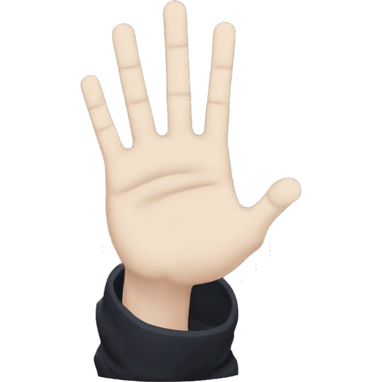 Jujutsu kaisen gojo hand sign emoji