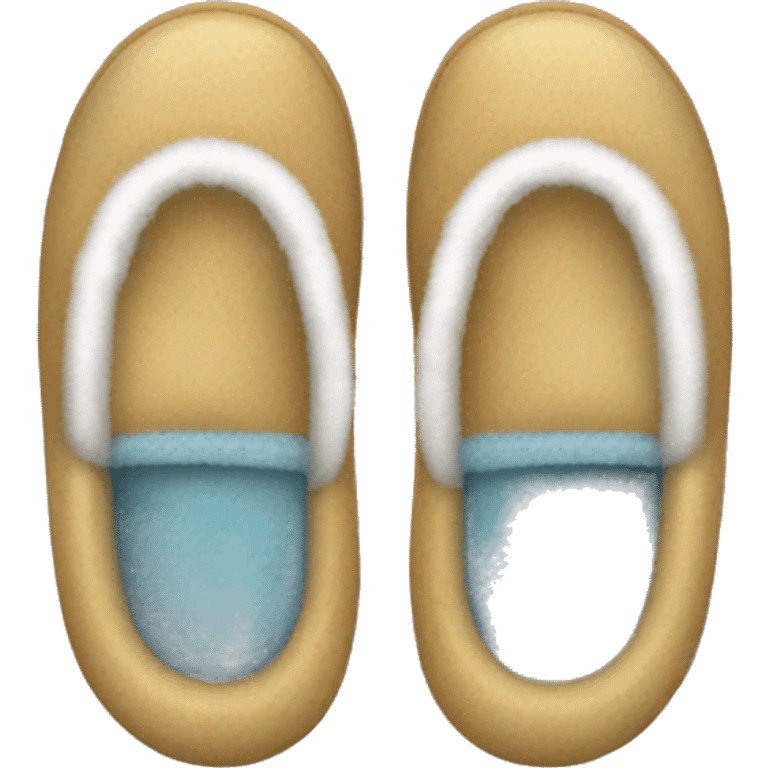 a pair of slippers emoji