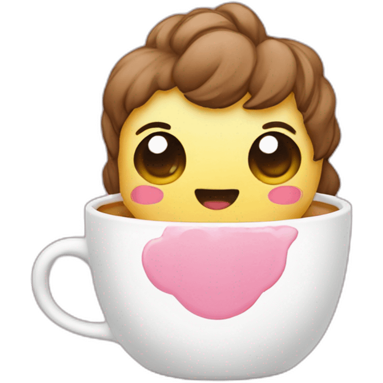 Tasse kawaii emoji