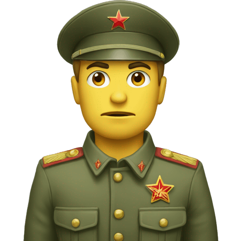 ussr soldier angry emoji