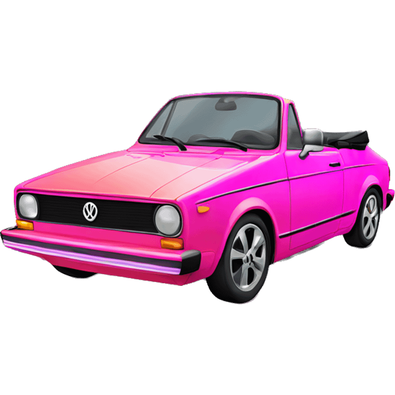 neon vw convertible emoji