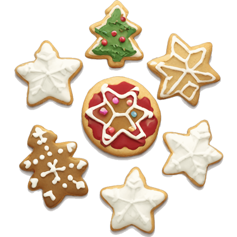 Christmas cookies emoji