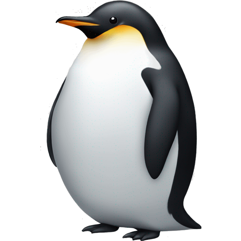 Fat penguin  emoji