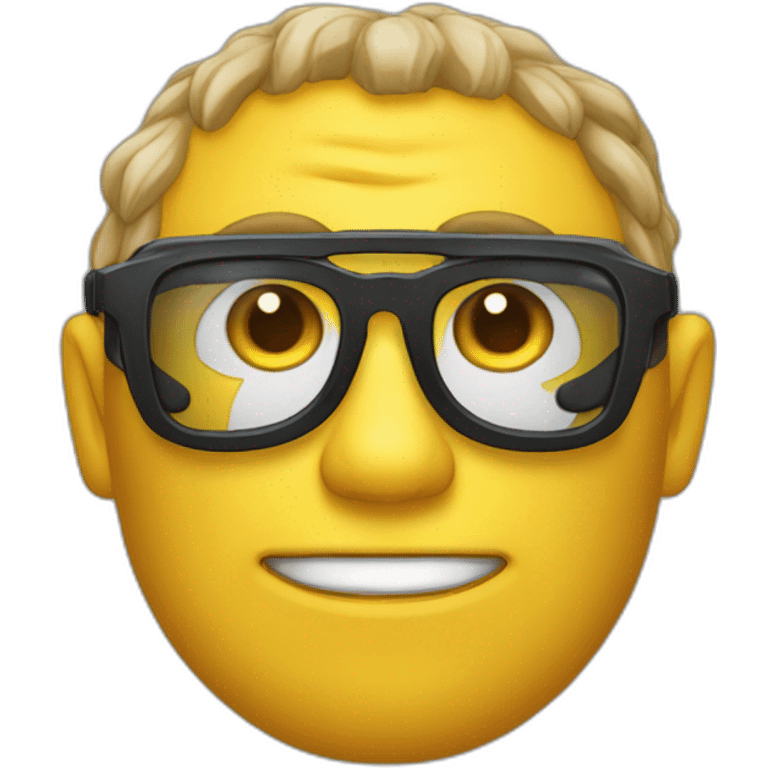 Démon slayeur avec des lunettes  emoji