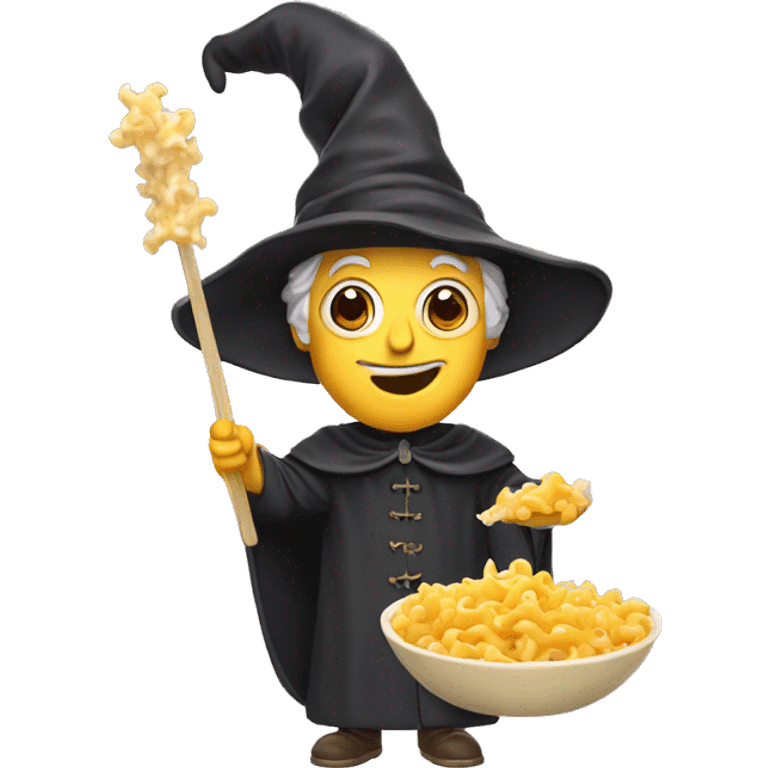 mac n cheese wizard emoji