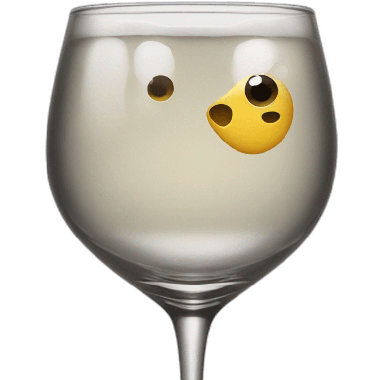 carlin qui boit un verre emoji