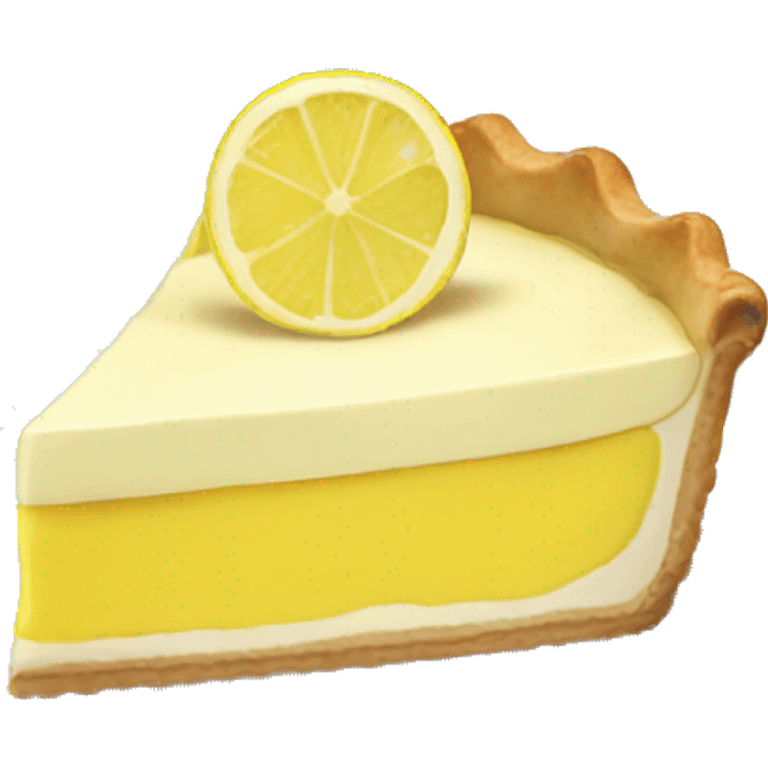 Lemon pie emoji