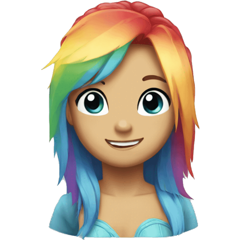 Rainbow dash emoji