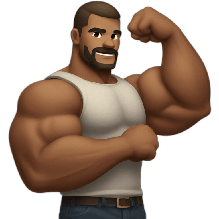 mega big biceps emoji