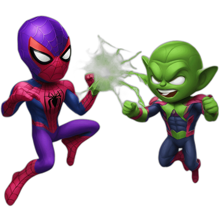 SPIDERMAN VS GREEN GOBLIN emoji