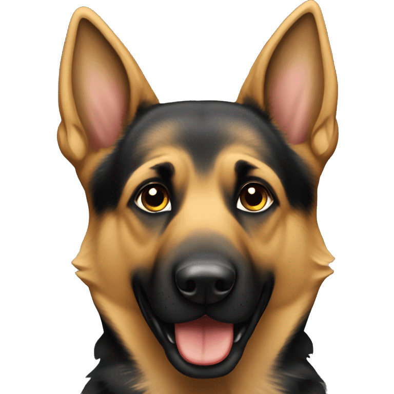 German shepard  emoji