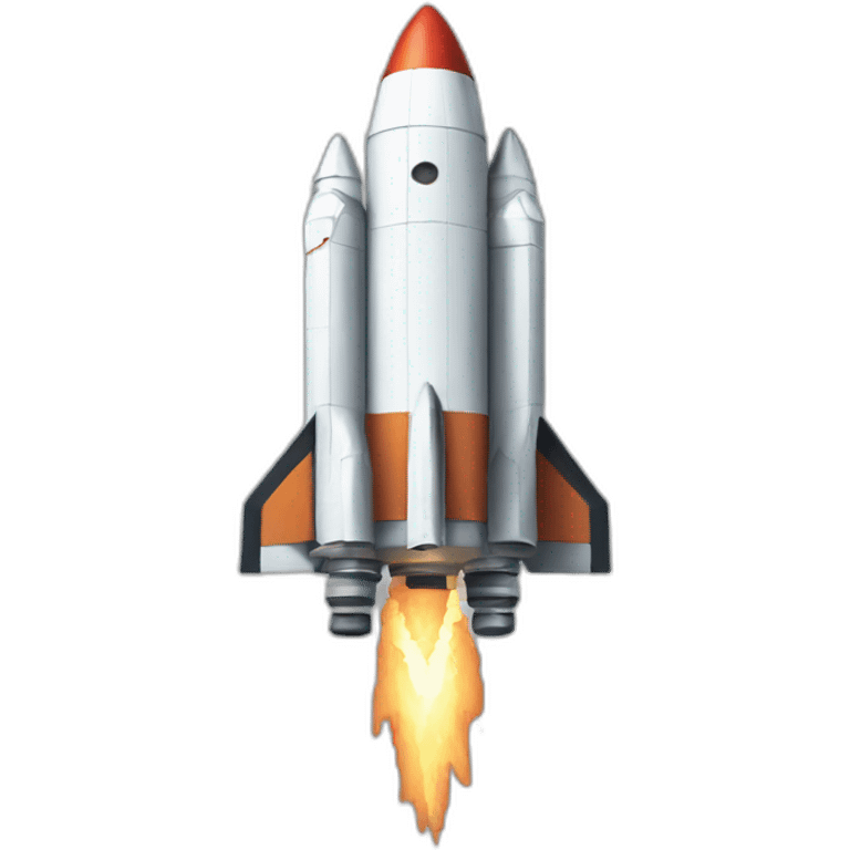 pixel rocket emoji