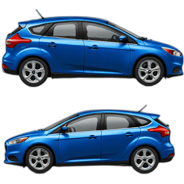 blue ford focus emoji