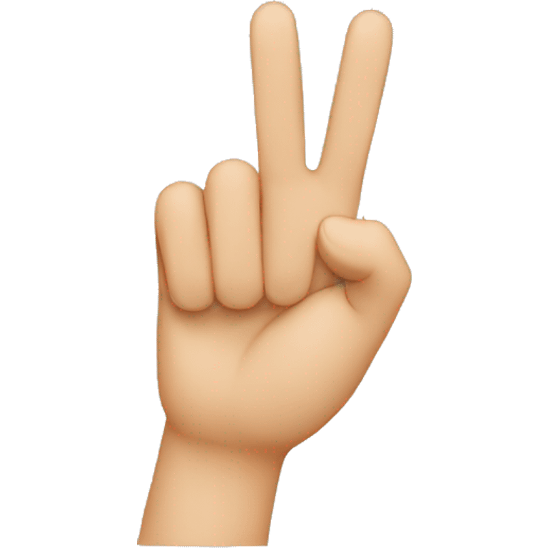 AN finger sign emoji