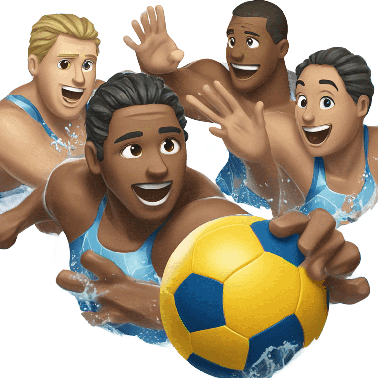 playing waterpolo emoji