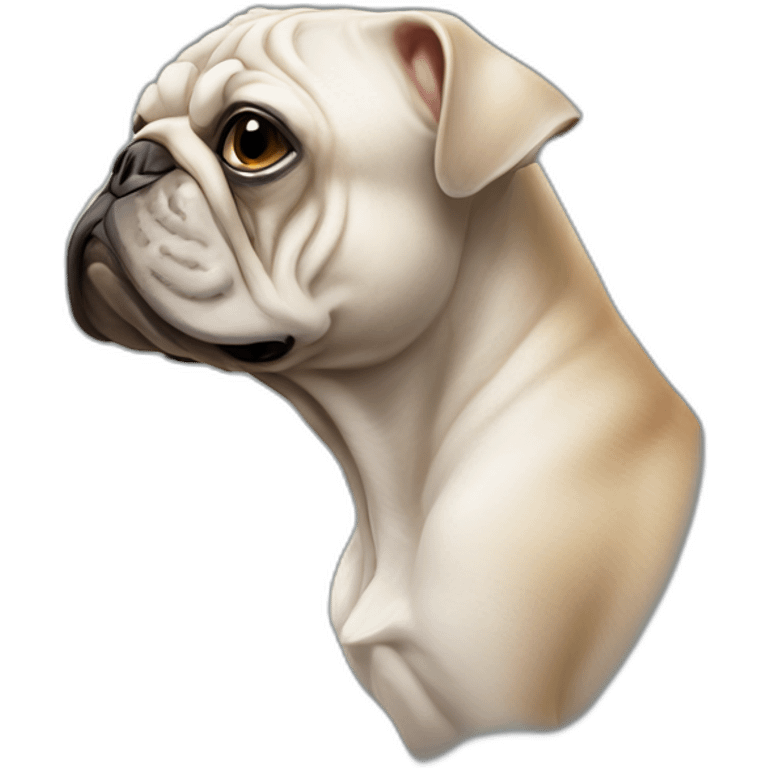 brachycephalic in profile emoji