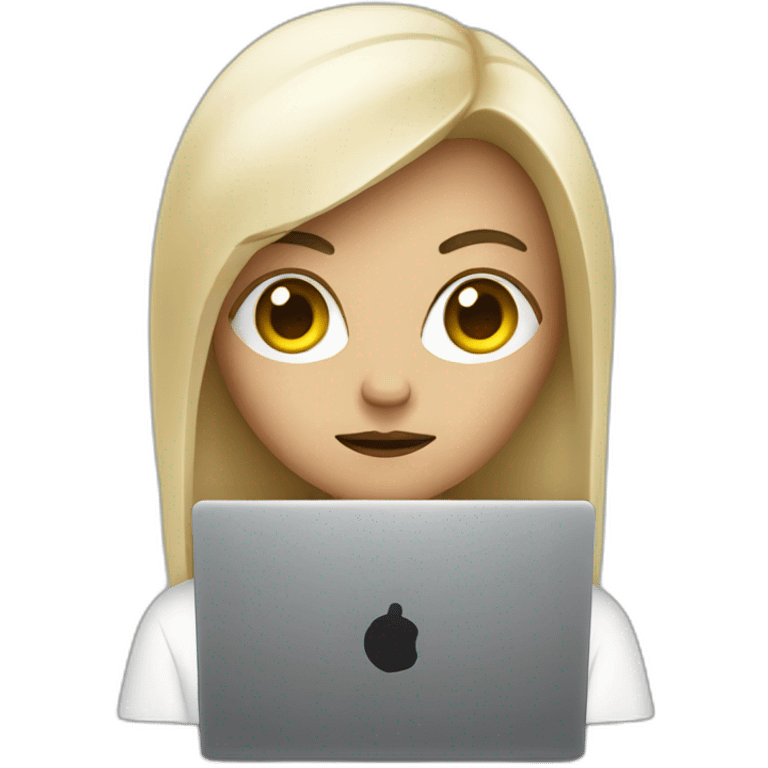 evil woman with database server laptop emoji