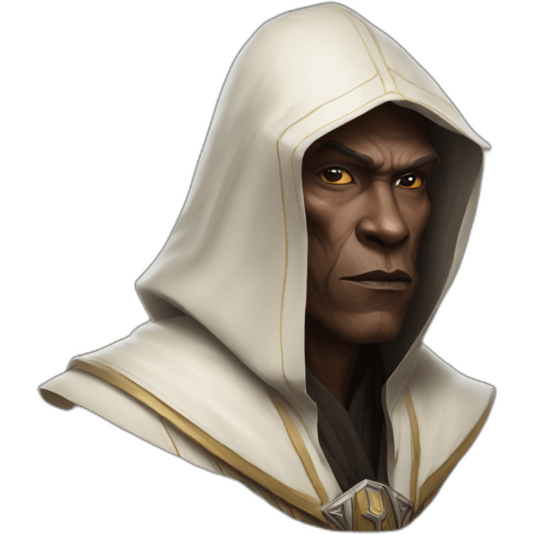 hyperrealist sith jedi in world of warcraft emoji