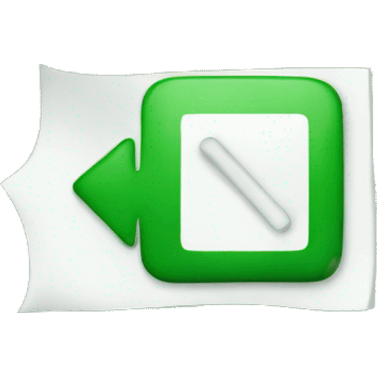 a white checkmark in a green square emoji