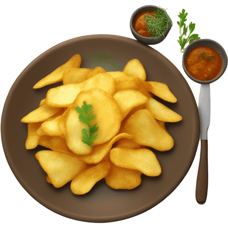 curry and chips  emoji