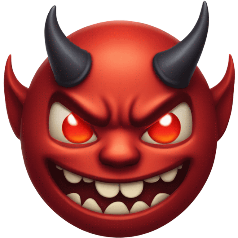 devil face emoji