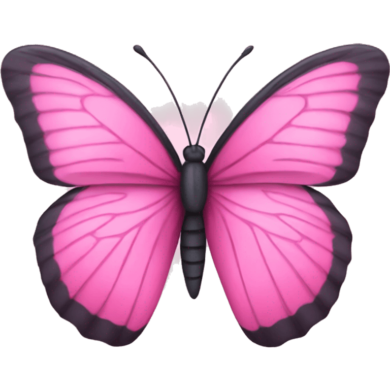 Pink butterfly  emoji